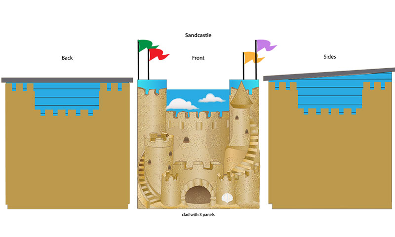 SANDCASTLE HUT